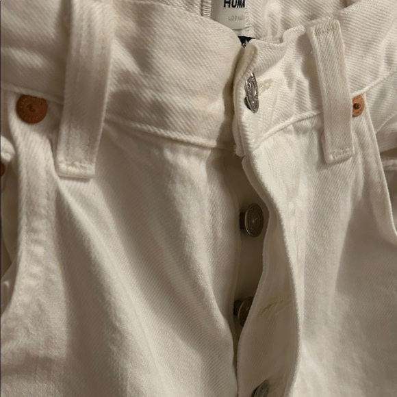 Citizens of Humanity White Horseshoe  Wide-Leg Jeans, NWOT, size 29 - Picture 7 of 10